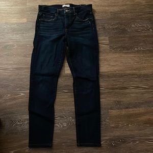 Loft Modern Skinny Jeans size 8/29 dark wash